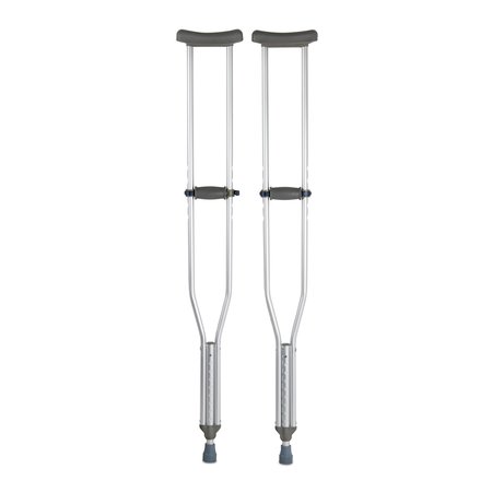 Mckesson Aluminum Underarm Crutches 5' 10" to 6 ' 6" User Ht. 146-10432-8